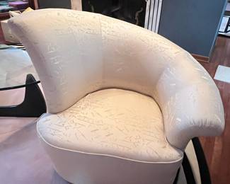 Set of 2 Mid-Century Modern Swivel Chairs