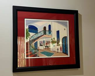Fanch Ledan "Grand Staircase" Limited Edition Print