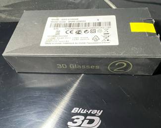 Samsung Blu-ray 3D Disc Player with 3D Glasses