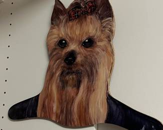 Hand-Painted Yorkshire Terrier Hanger by Annie