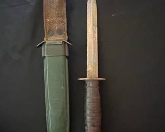 US M4 Bayonet with Scabbard