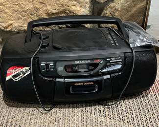 Sharp Portable CD Boombox