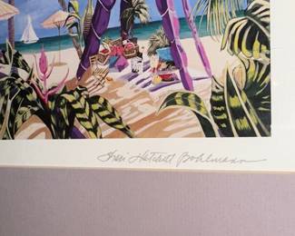 Friese Hellstedt Pohlman Beach Scene Print