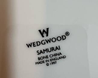 Wedgwood Samurai Bone China Dinnerware Set