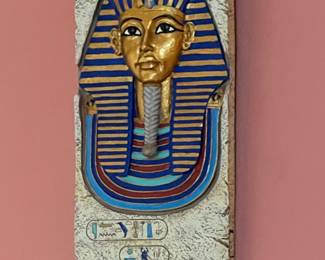 King Tut Mask Wall Decor Style