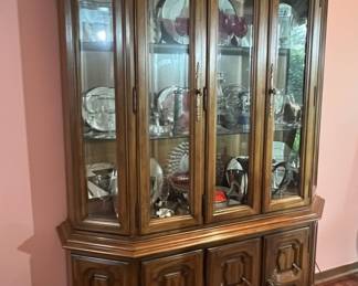 Heritage French Provincial Style China Cabinet