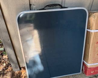 Folding Camping Table with Aluminum Frame