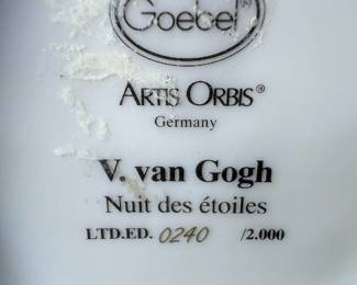 Goebel Artis Orbis "Nuit des étoiles" Vase
