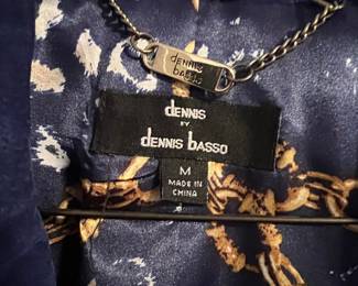 Dennis Basso Suede Trench Coat