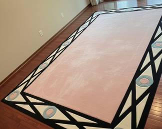 Art Deco Style Geometric Area Rug