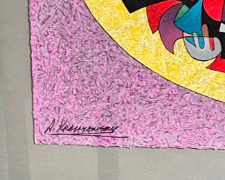 A. Krasnowski "Celebration" AP 23/50 Limited Edition Print