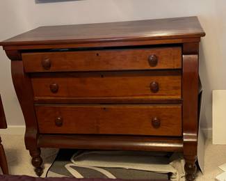 American Empire Style Cherry Wood Chest of Drawers