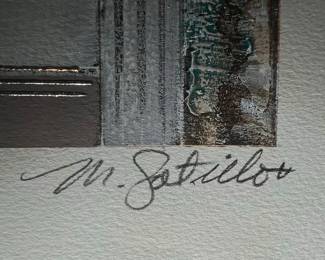 M. Satiloe "Architexture" Limited Edition Print