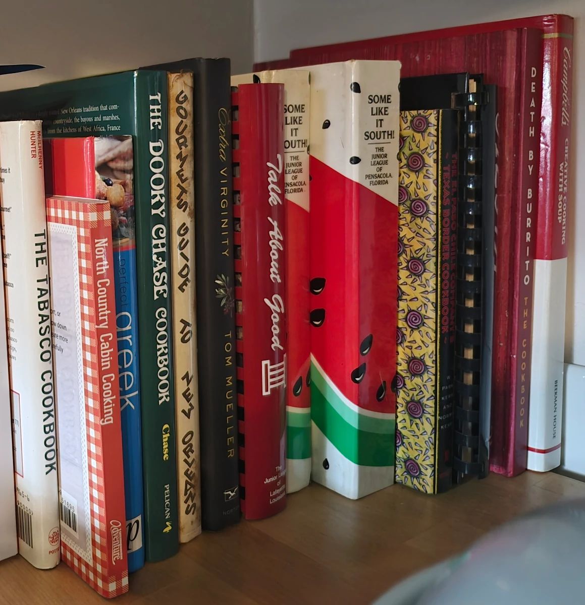 Various Cookbooks in the Kitchen