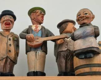 German Bavarian Hand Carved Bar Tools