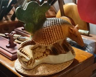 James Beam Whiskey Decanter, Texas Road Kill