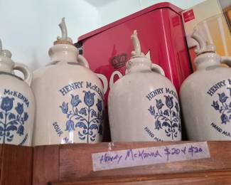 Henry McKenna Whiskey Jugs
