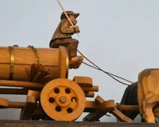 German Bavarian Honey Wagon Model 