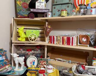 Whole room of retro children’s toys