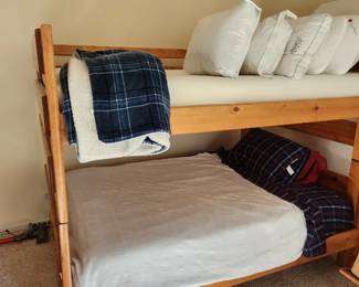 Full bunk beds  for cottage for grand kids sleepovers 