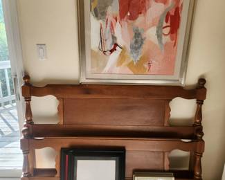 Full headboard,footboard and frame