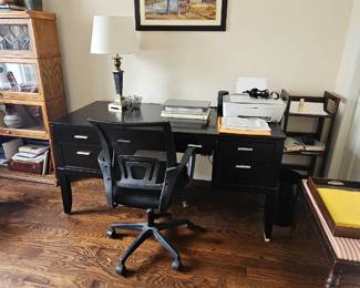 Desk and chair set
