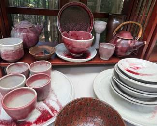 Loads of Stoneware Dishes and Pottery