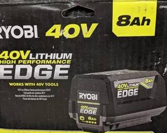 RYOBI 40V 8.0 Ah Lithium-Ion High Performance EDGE Battery