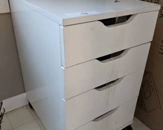 Mobile Office Furniture Set with Drawers