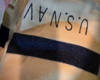 Wool WWII Navy blanket