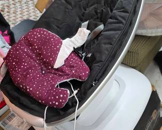 4moms mamaroo with organic infant insert