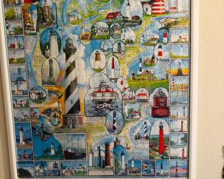 Lighthouse art.  