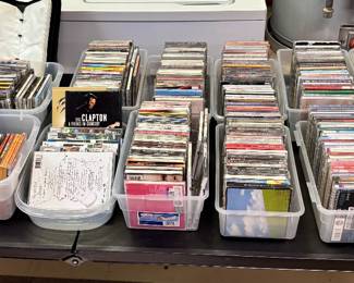 My best count was 350+.  That's a lot of music options.