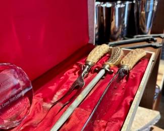 Carving Set  Barware