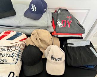 Bruce, we found your hat. 