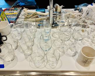 Wow.  Glassware at an Estate Sale.  Who would have guessed?