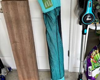 Yes, it's a board.  It's on the left if you're not sure.