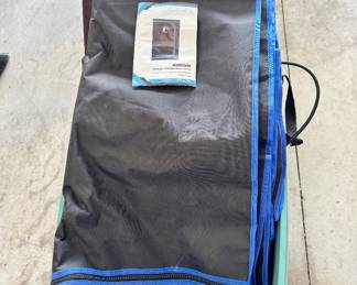 Portable sauna.  