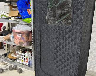 Portable sauna steam room excellent condition