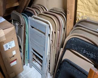 Folding chairs