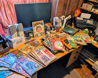 Vintage comics - fair condition