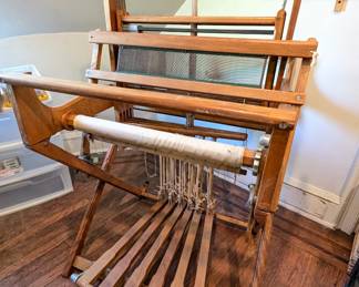 Handmade by CW Andreasen, Folding Loom Works, all parts present