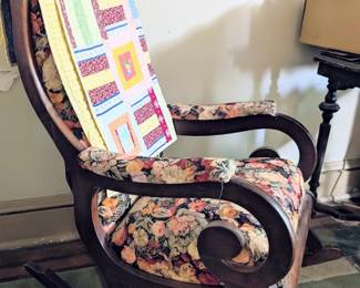 Victorian rocking chair