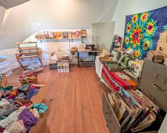 The sewing room