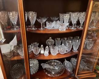 Fostoria Collection (73 pieces - some not shown)