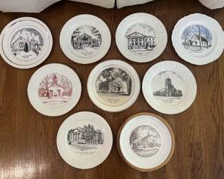 Collectible Commemorative Church Plates (Kentucky Locations)