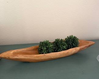 Wood ‘canoe’