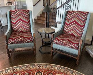 Chairs and side table