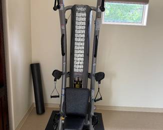 Front view of TuffStuff weight system