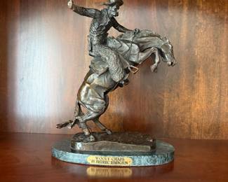 “wooly Chaps” bronze by Frederick Remington